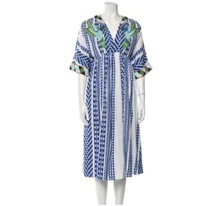 NWT Farm Rio Jacquard Embroidery Dress, Multi